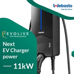 Borne de recharge Webasto NEXT 11 kW 3F, câble 4,5 m