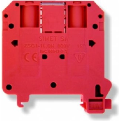 Bornier Simet 2-przewodowa 16mm2 rouge ZSG1-16.0Nc (11621311)