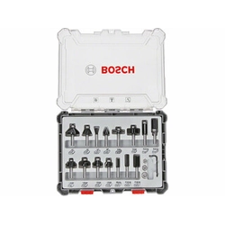 Bosch 15 sada horních frézovacích nožů