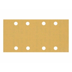 Bosch 186 x 93 mm | Tamaño de grano: 120 | papel de lija vibratorio 50 uds.