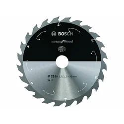 Bosch 216 x 30 x 1,2 mm | number of teeth: 24 db | circular saw blade