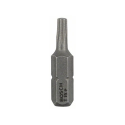 Bosch 25 mm | T15 | 1/4 inch torx drive bit 25 pcs