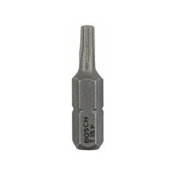 Bosch 25 mm | T15 | 1/4 palcový torx bit 25 ks