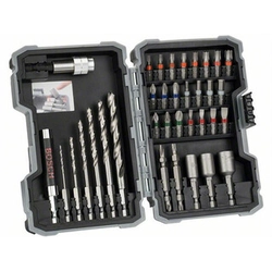 Bosch 35 part EH DD drill and driver set for wood