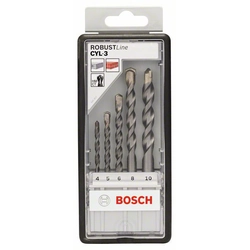 BOSCH 5-częściowy Set di punte per calcestruzzo Robust Line CYL-3 4- 5- 6- 8- 10 mm