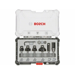 Bosch 6 pièce 8 mm jeu de couteaux de toupie