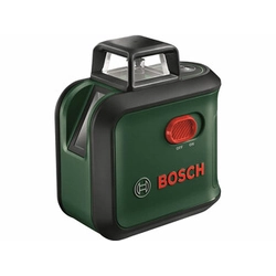 Bosch AdvancedLevel 360 Piros vonallézer Hatósugár: 0 - 12 m | 4 x elem | Kartondobozban