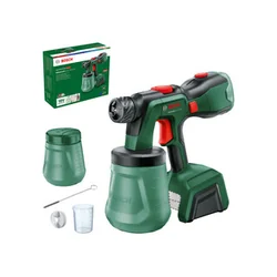 Bosch AdvancedSpray 18V-500 juhtmeta värvipihusti 18 V | 0 - 500 l/min | Paak 1200 ml | Ilma aku ja laadijata | Pappkarbis