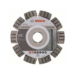 Bosch Best for Disc diamantat de tăiere pentru beton 125 x 22,23 mm