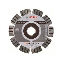 Bosch Best for Disque à tronçonner diamanté abrasif 125 x 22,23 mm