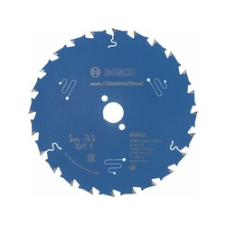 Bosch circular saw blade 165 x 20 mm | number of teeth: 24 db | cutting width: 2 mm