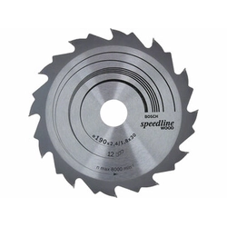 Bosch circular saw blade 190 x 30 mm | number of teeth: 12 db | cutting width: 2,4 mm