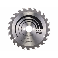 Bosch circular saw blade 190 x 30 mm | number of teeth: 24 db | cutting width: 2 mm