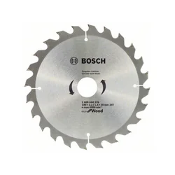 Bosch circular saw blade 190 x 30 mm | number of teeth: 24 db | cutting width: 2,2 mm