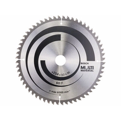 Bosch circular saw blade 254 x 30 mm | number of teeth: 60 db | cutting width: 3,2 mm