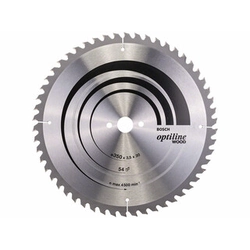 Bosch circular saw blade 350 x 30 mm | number of teeth: 54 db | cutting width: 3,5 mm
