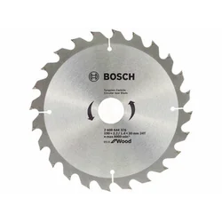 Bosch cirkelsågklinga 160 x 20 mm | antal tänder: 24 db | skärbredd: 2,2 mm 10 st