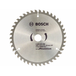 Bosch cirkelsågklinga 160 x 20 mm | antal tänder: 42 db | skärbredd: 2 mm
