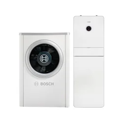 Bosch CS7000iAW 9kW ORM-S monobloka siltumsūknis, kas aprīkots ar 190 l tvertni