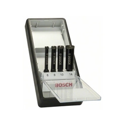 Bosch deimantinių grąžtų rinkinys vandens gręžimui 6, 8, 10, 14mm