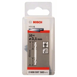 BOSCH Double-sided drills 3,1 x 11 x 49 mm