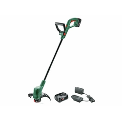 Bosch EasyGrassCut 18V-260 акумуляторний тример для трави 18 V | 260 мм | Вугільна щітка | 2 x 2 Акумулятор + зарядний пристрій