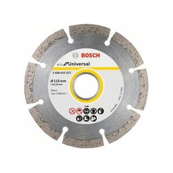 Bosch ECO for Universal dijamantna rezna ploča 115 x 22,23 mm 10 kom