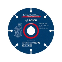 Bosch Expert Carbid Multi, 125 mm hardmetalen doorslijpschijf