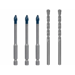 Bosch Expert HEX-9 Hard Ceramic tile drill set 5 pc