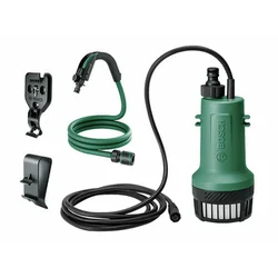 Bosch GardenPump 18 akkupiippupumppu 18 V | 30 - 0 l/min | 0 - 17,5 m | Hiiliharja | Akku ilman ohjausyksikköä | Pahvilaatikossa