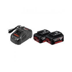 Bosch GBA 18 V 5 Ah akumulatoru un lādētāju komplekts 18 V | 5 Ah