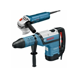 Bosch GBH 12-52 D + GWS 9-125 maskinpakke i papkasse