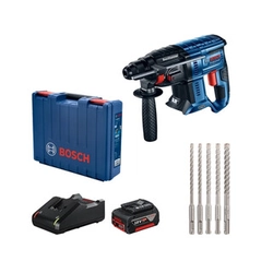 Bosch GBH 180 LI cordless hammer drill in a tool case