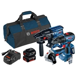 Bosch GBH 180-LI+GSR 18V-50+GWS 180-LI maskinpaket