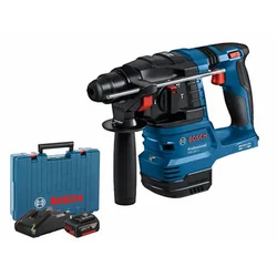 Bosch GBH 185-LI akumulatora urbjmašīna 18 V | 1,9 J | Betonā 22 mm | 2,3 kg | Oglekļa brushless | 1 x 4 Ah akumulators + lādētājs | Čemodānā