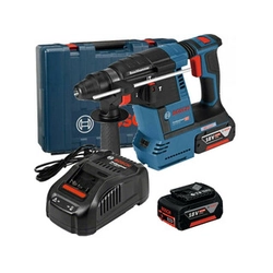 Bosch GBH 18V-26 cordless hammer drill 18 V | 2,6 J | In concrete 26 mm | 3,5 kg | Carbon Brushless | 2 x 6 Ah battery + charger | In a suitcase