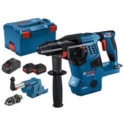 Bosch GBH 18V-28 CF акумуляторна перфораторна дриль 18 V | 3,3 J | В бетоні 28 мм | 3,4 кг | Карбонова безщітка | 2 x 8 Ач акумулятор + зарядний пристрій | в L-Boxx