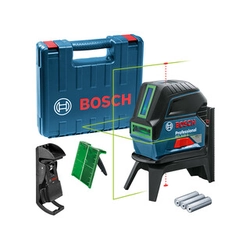 Bosch GCL 2-15 G Εύρος λέιζερ πράσινης γραμμής: 0 - 15 m | 3 x στοιχείο | Σε μια βαλίτσα