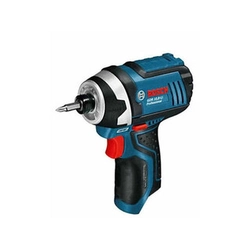 Bosch GDR 12V-105 cordless impact driver with bit holder 12 V | 105 Nm | 1/4 inches | Carbon brush | Without battery and charger | In a cardboard box