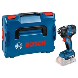 Bosch GDR 18V-200 akumuliatorinis smūginis suktuvas su antgalių laikikliu 18 V | 200 Nm | 1/4 colių | Anglies šepetėlis | Be akumuliatoriaus ir įkroviklio | L-Boxx