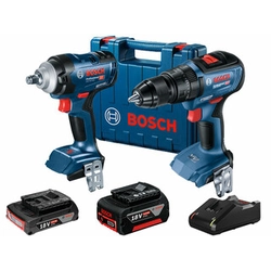 Bosch GDS 18V-400 + GSB 18V-50 gépcsomag Kofferben