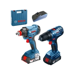 Bosch GDX 180-LI + GSR 180-Li 2 x 1.5 Ah cordless machine package