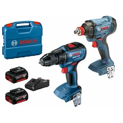 Bosch GDX 180-LI+GSR 18V-50 mašinų paketas Koffere