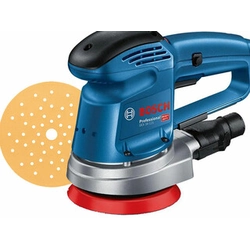 Bosch GEX 34-125 електрически ексцентършлайф 230 V | 340 W | 125 mm | 4500 до 12000 RPM | В картонена кутия