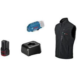 Bosch GHV 12+18V XA heated vest L + GAA 12V-21 (1x2.0Ah with battery.GAL with 12V-20 charger)