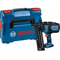 Bosch GNH 18V-64 M cordless finishing nailer 18 V | 32 - 64 mm | Diameter 1,6 mm | 20 ° | Carbon brush | Without battery and charger | in L-Boxx