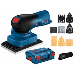 Bosch GSS 12V-13 șlefuitor vibrant cu acumulator 12 V | 80 x 130 mm | Perie de cărbune | Fara baterie si incarcator | în L-Boxx