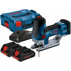 Bosch GST 18V-155 SC accu-ijzerzaag 18 V | 155 mm | Koolborstelloos | 2 x 4 Ah-accu + lader | in L-Boxx