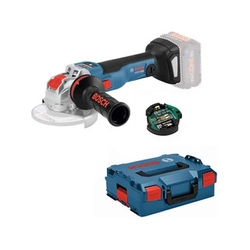 Bosch GWX 18V-10 SC akumulátorová uhlová brúska 18 V | 125 mm | 4500 až 9000 RPM | Carbon Brushless | Bez batérie a nabíjačky | v L-Boxx