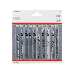 Bosch jigsaw blade set 83 mm/100 mm 10 pcs